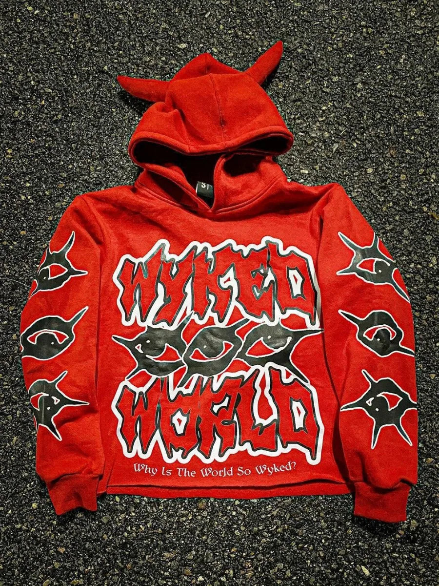 Horn Hat Hoodie